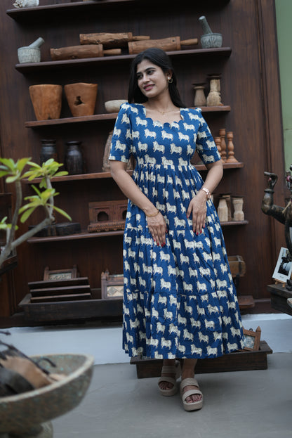 Premium Cotton Maxi ( with cotton Lining ) [Exclusive Non-Feeding]