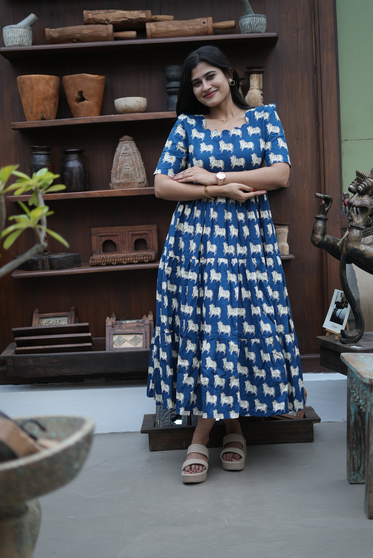 Premium Cotton Maxi ( with cotton Lining ) [Exclusive Non-Feeding]