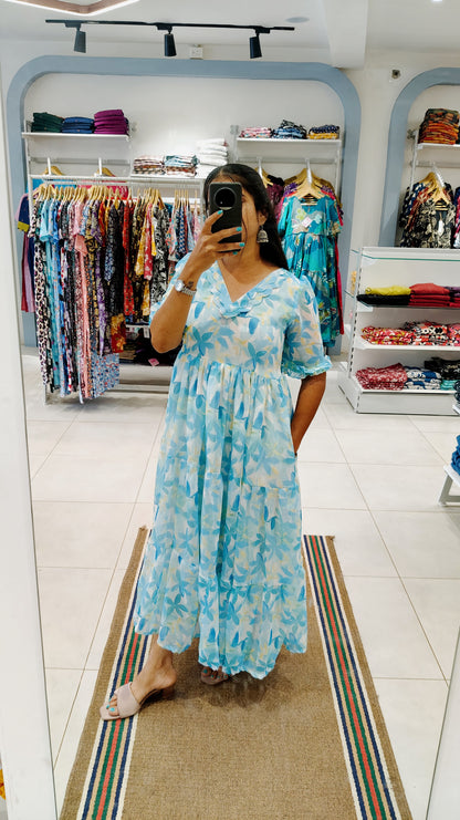 Georgette Maxi (Non-Feeding) With Lining