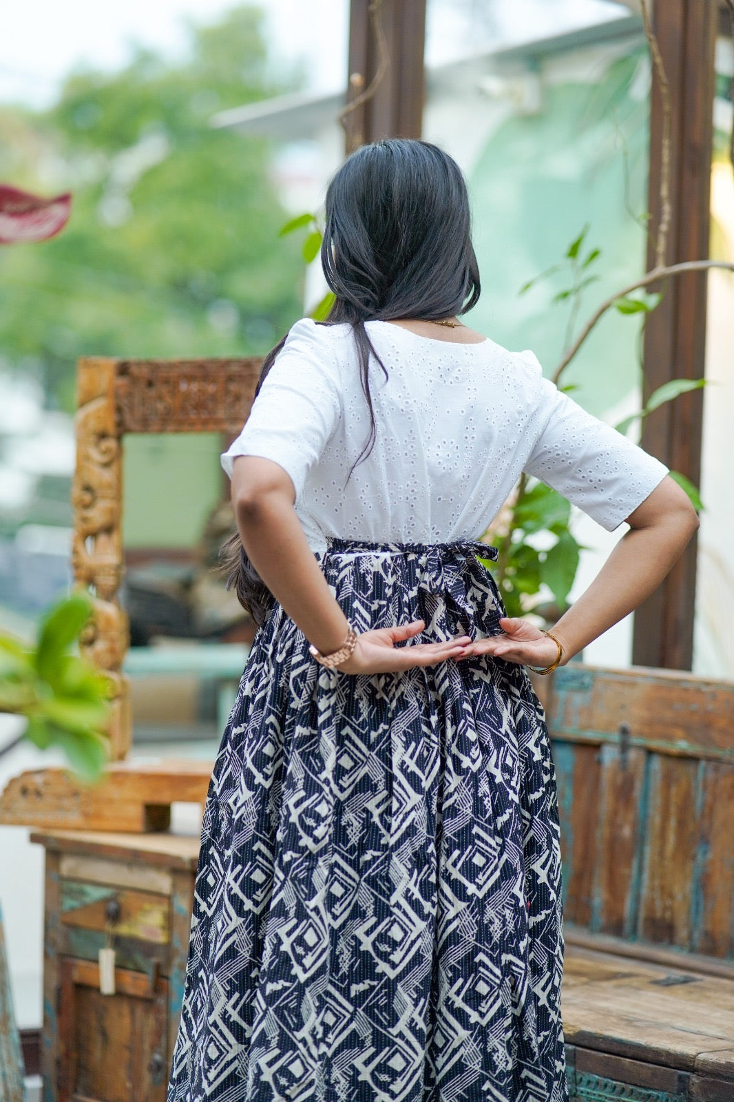 Premium Hakoba with Cotton Maxi ( with cotton Lining ) [Exclusive Non-Feeding]