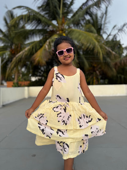 Girls Casual Short Frocks | Sleeveless