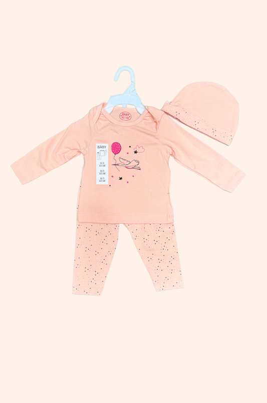 Toddlers Night dress Set 3 Piece Set @ 349 + Free Shipping