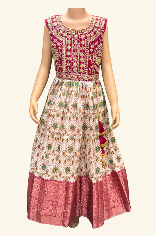 Full Frock Sleeve Less 19