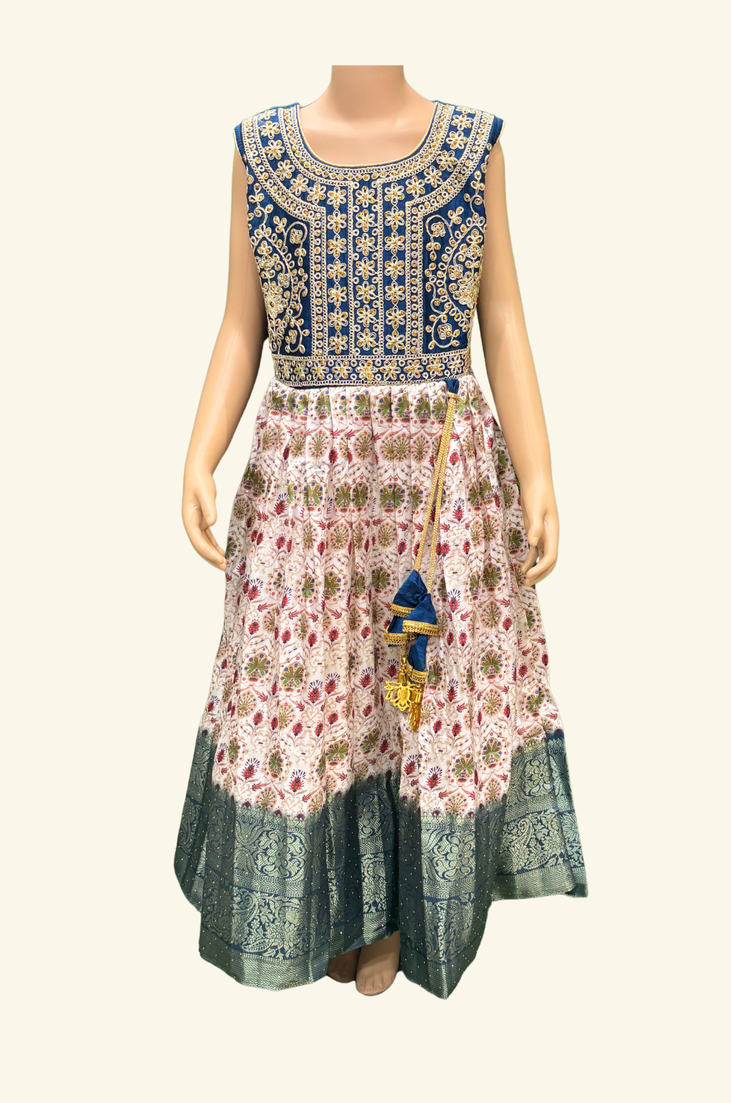 Full Frock Sleeve Less 19