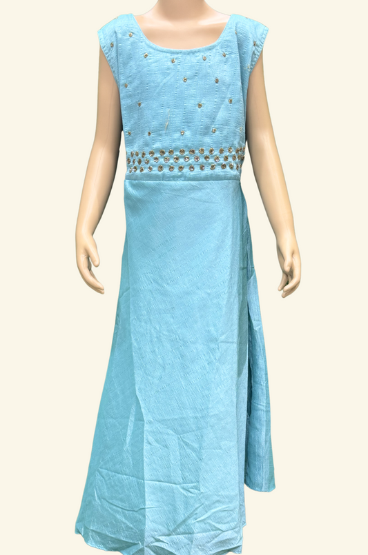 Sleeveless designer Frock 08