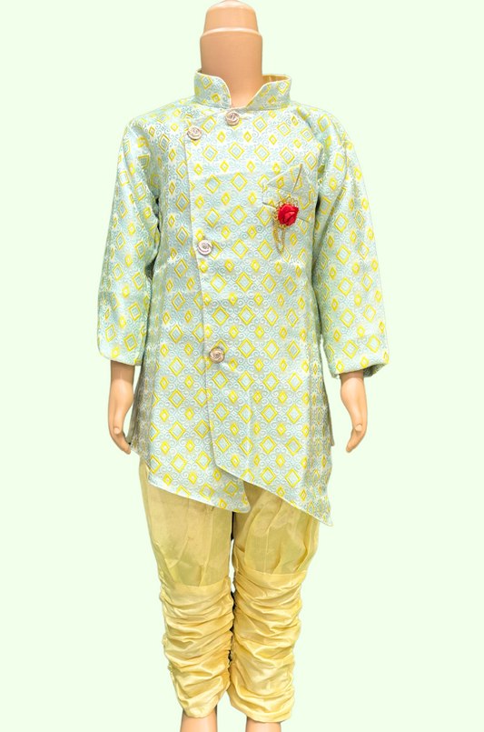 Diamond Pattern Sharwani