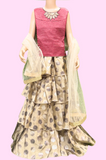 Layered Lehenga Set