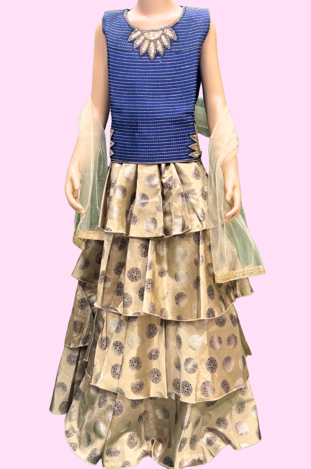 Layered Lehenga Set