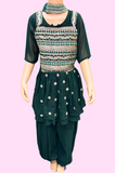 Sharara Suit with a modern layered design