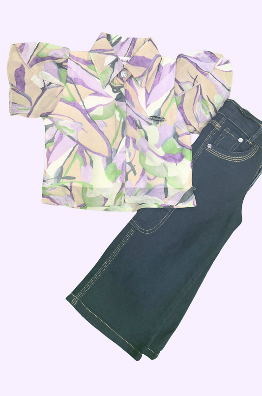 Kids Western Top And Bottom 44