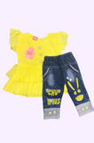 Girls Western top set -37