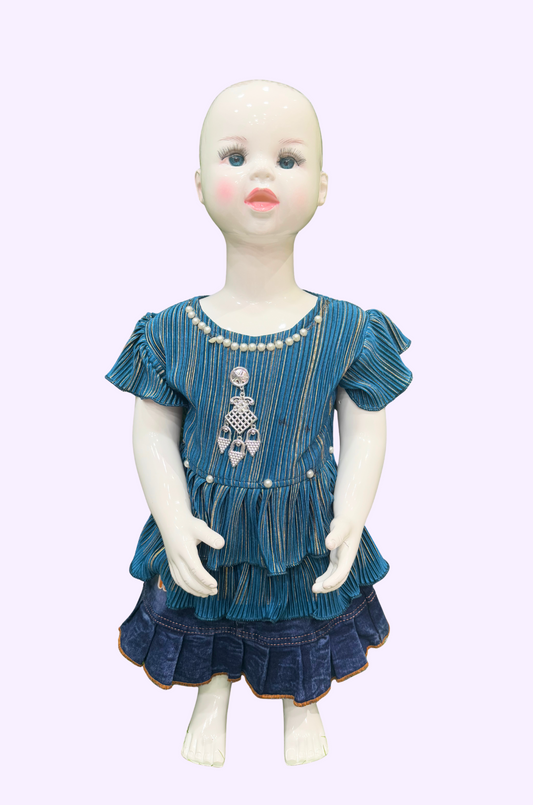 Short top and Denim Skirt -33