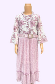 Girls Western Fleeted Neck 30