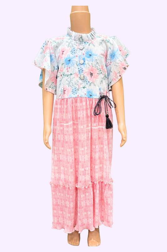 Western Fleeted Neck Frock 26