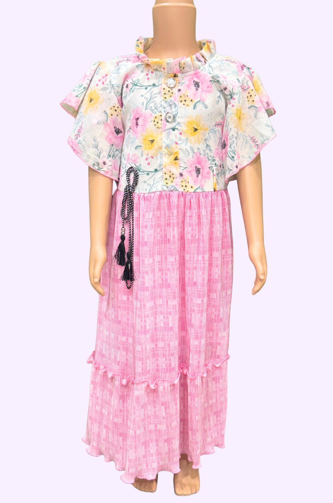 Western Fleeted Neck Frock 26