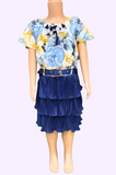 Girls Western Balloon Frock-23