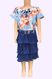 Girls Western Balloon Frock-23