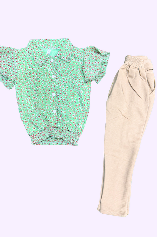 Girls Top and Pant Set -14