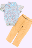 Girls Top and Pant Set -14