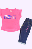 Girls Western top and pant - 06