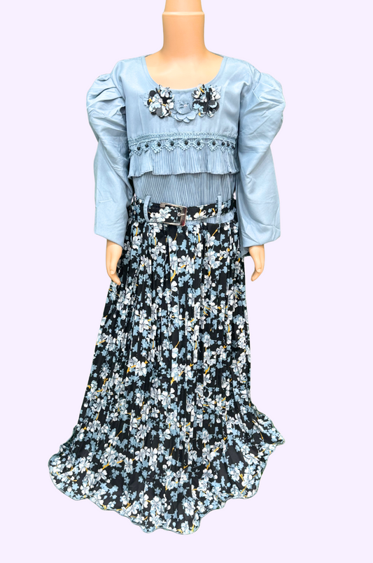 Girls Western Frocks 03