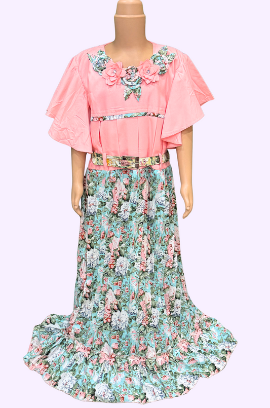 Girls Western Frocks 03