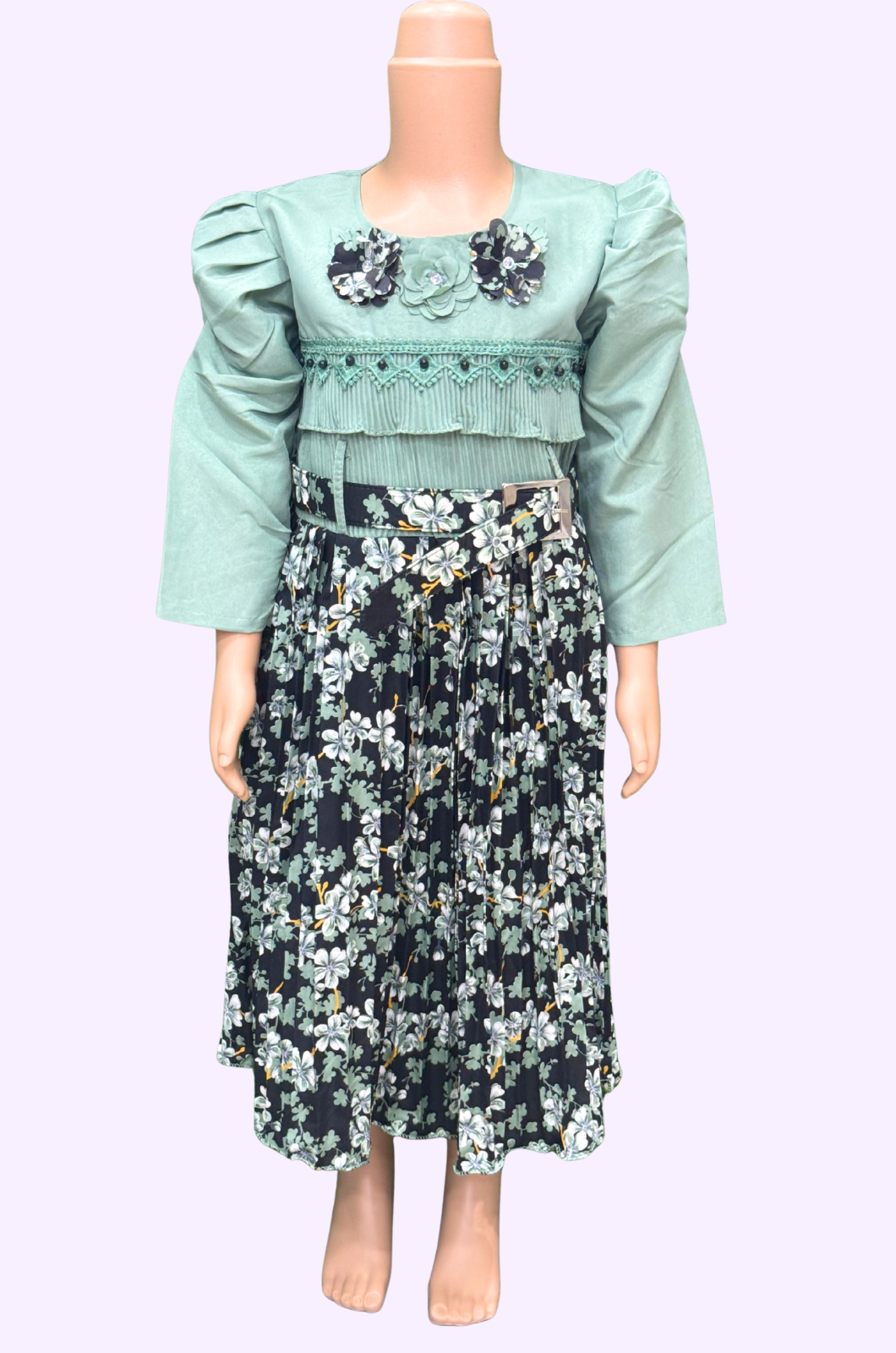 Girls Western Frocks 03