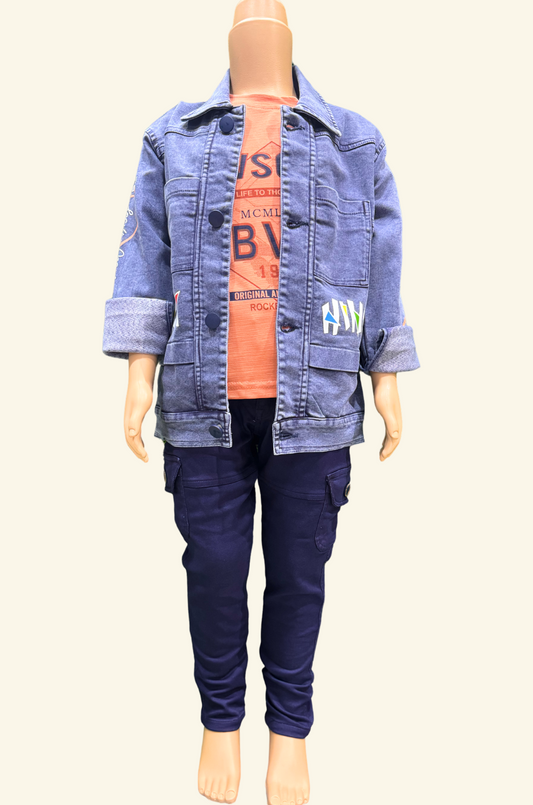 Light Blue Denim Set