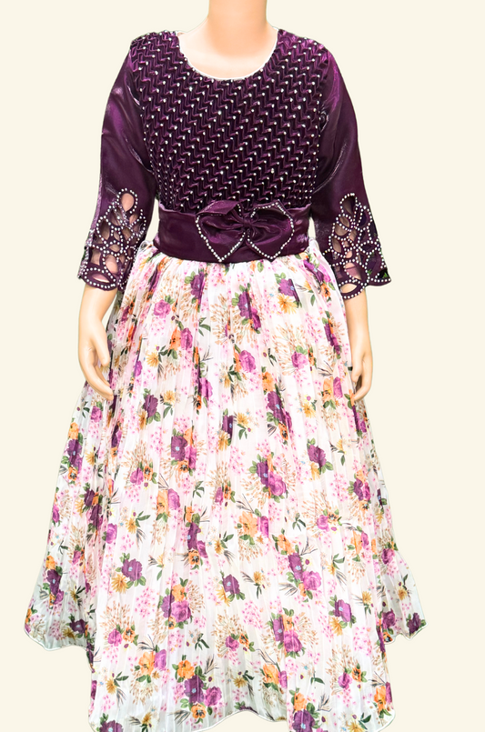 Full Frock Party Wear 30