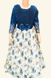Full Frock Party Wear 30