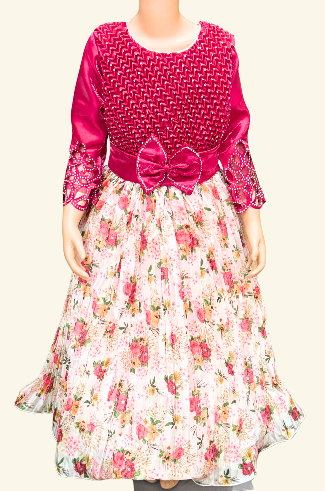 Full Frock Party Wear 30