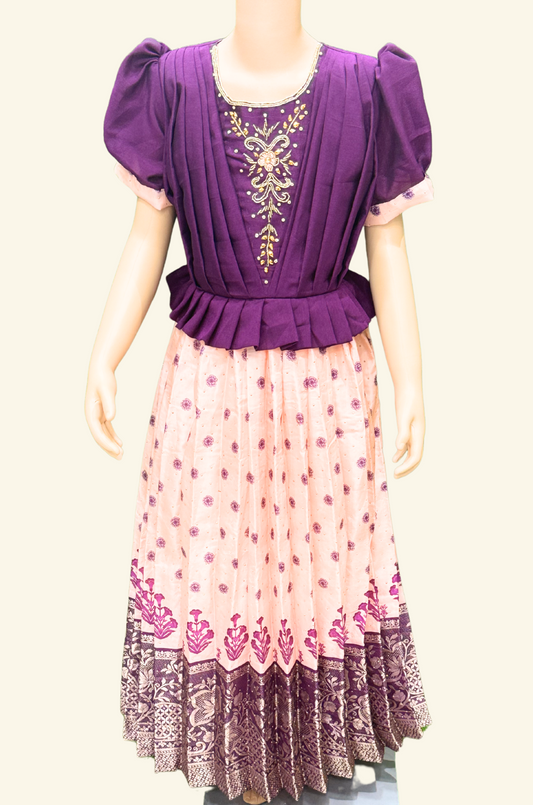Designer Full Frock-34