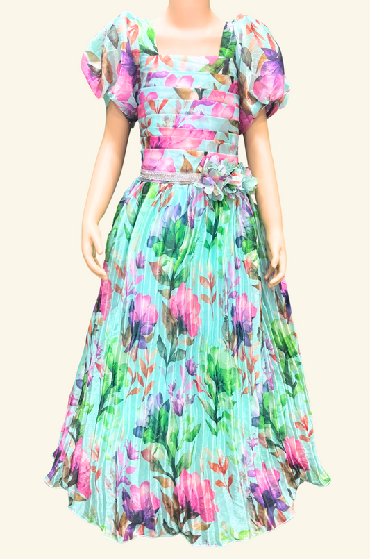 Flower balloon Printed Frock-33