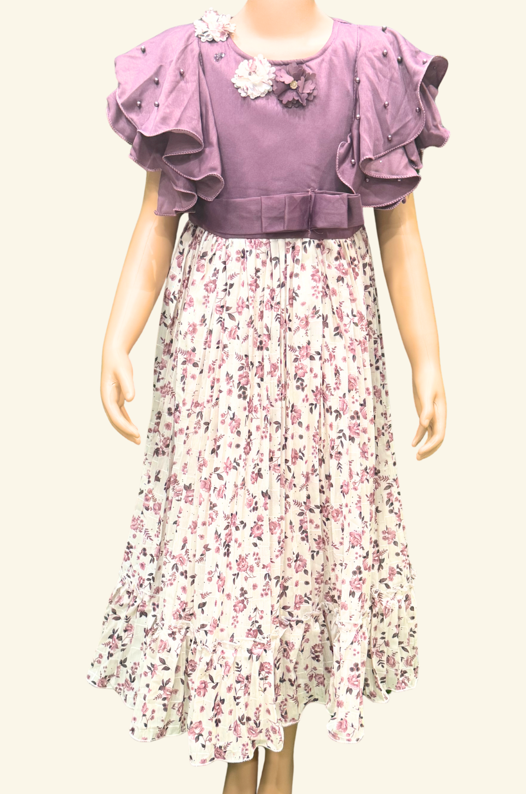 Flowered Print Frock-29