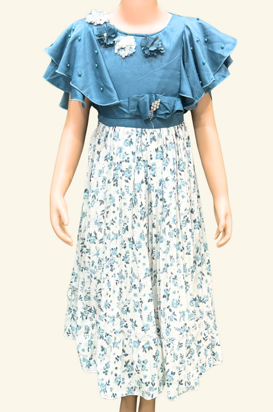Flowered Print Frock-29