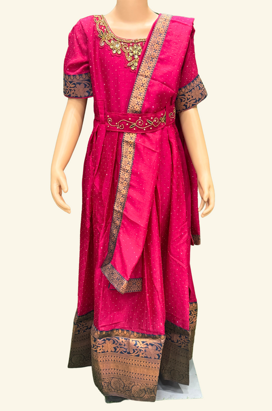 Half Saree Frock Model 22