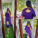 Feeding/Maternity - Premium Elite Salwar Suit Set(Top,Bottom,Duppata)