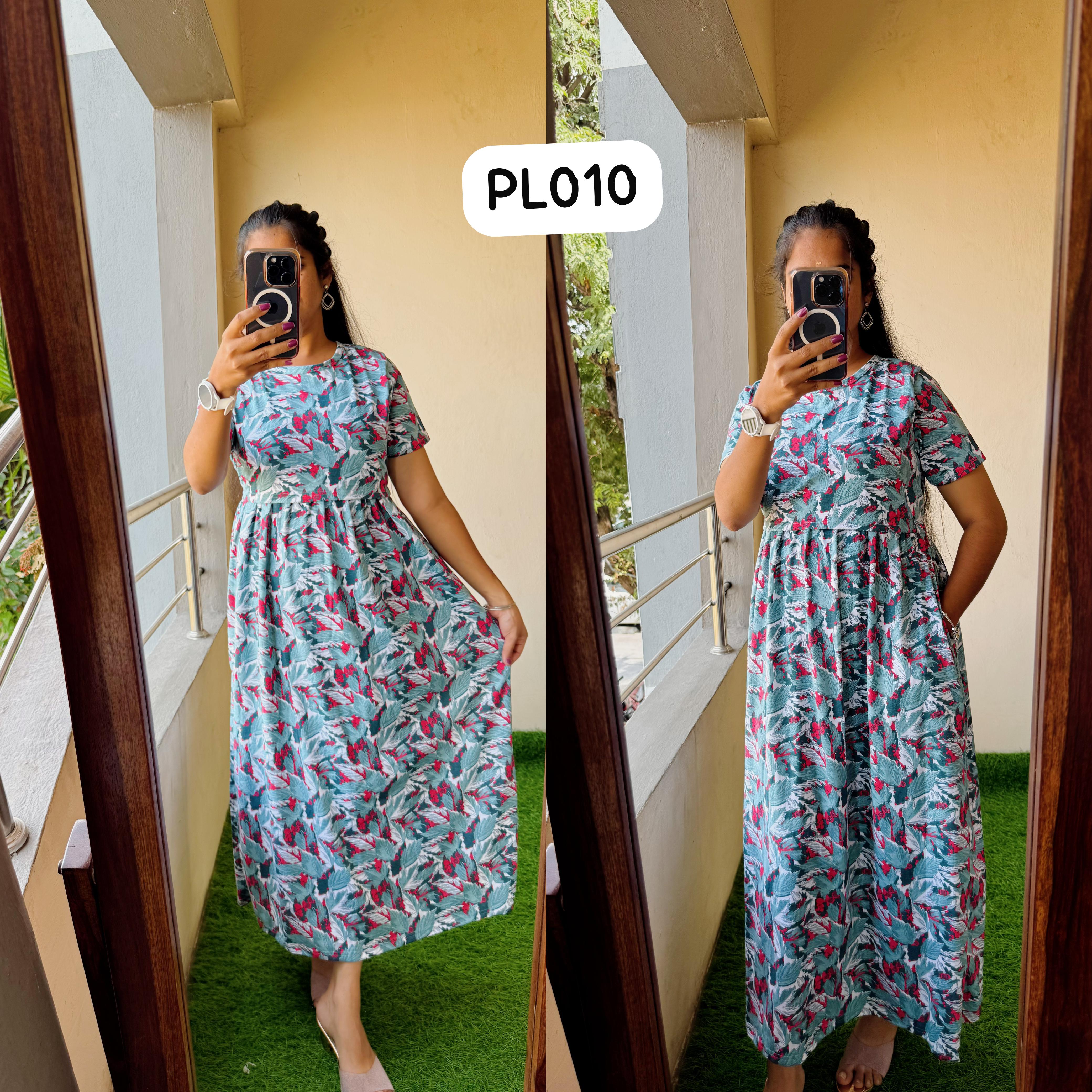 NEW Zipless maternity/feeding Loungewear Maxi Length,Buy 3 @1000+ship extra