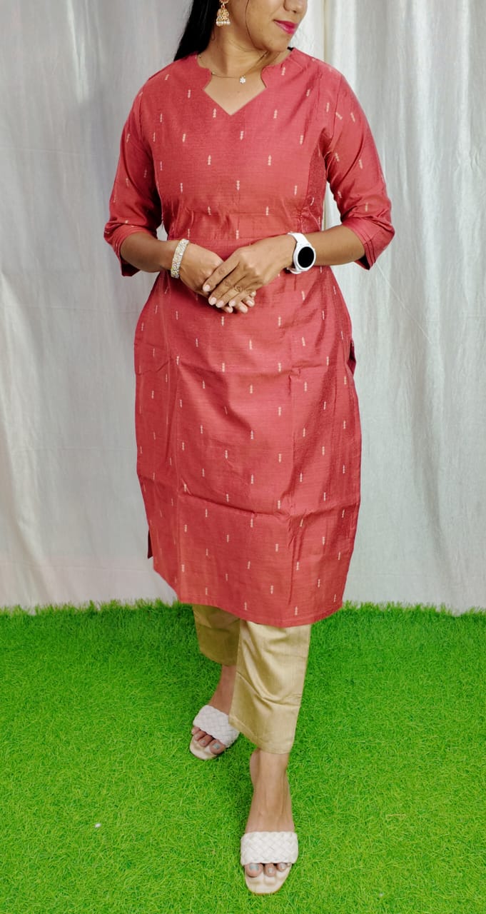 Premium Raw Silk Salwar Set-(Top,Bottom,Duppatta)- Feeding/Non Feeding