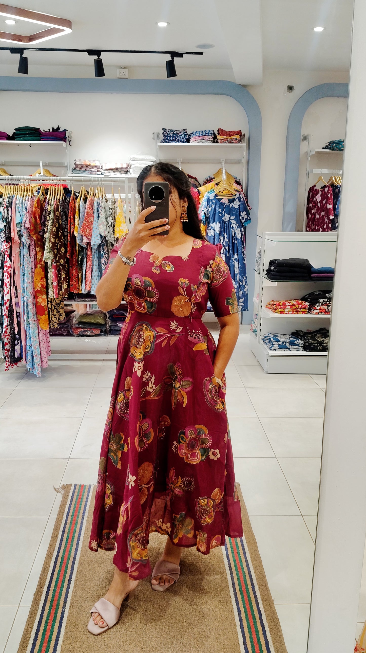 Premium Mul Chanderi Feeding Dress | Size M-3XL