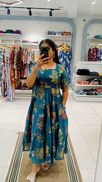 Premium Mul Chanderi Feeding Dress | Size M-3XL
