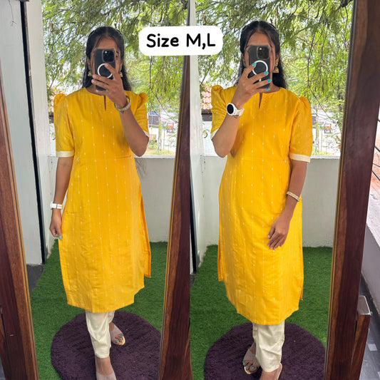 Feeding/Maternity - Vishu Special Premium Top and Bottom Set