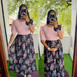 POP023-New Feeding/Non Feeding Popcorn Western dress(Free scrunchie)