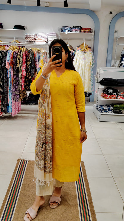 Premium Ethnic Salwar Set-(Top,Bottom,Duppatta)-Non Feeding Only