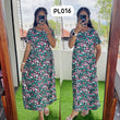 PL016 Zipless maternity/feeding Loungewear Maxi Pull up Model Buy 3@1200 free ship