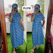 PL018 Zipless maternity/feeding Loungewear Maxi Pull up Model Buy 3@1200 free ship