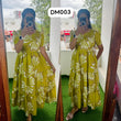 DM003 Feeding/Non Feeding Premium 3 tier Delta crepe Maxi ( with Lining )