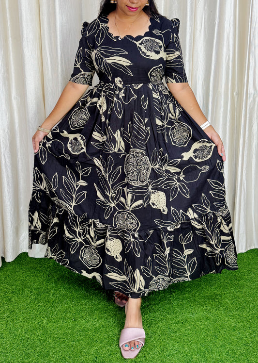 Premium Cotton Maxi ( with cotton Lining ) [Exclusive Non Feeding]