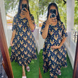Feeding/Maternity- Pure cotton Aline dress in 5 COLOURS