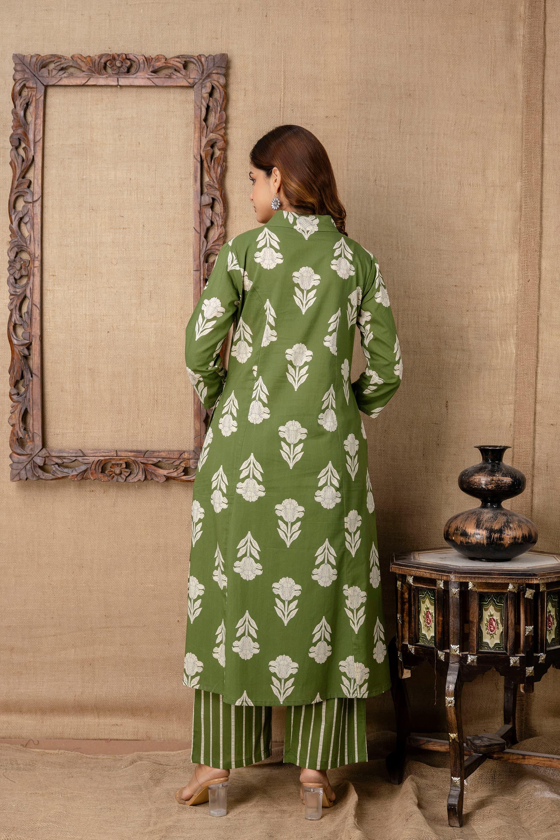 Feeding/Non Feeding Coords- Pure Cotton Kurti and Pant (Without Lining)